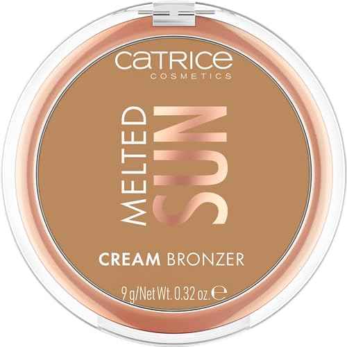 Catrice | Melted Sun Cream Bronzer, Easy to Blend Buildable Coverage for Long Lasting Bronzed Glow, Vegan & Cruelty Free, Without Parabens, Oil & Microplastic Particles (20 | Beach Babe)