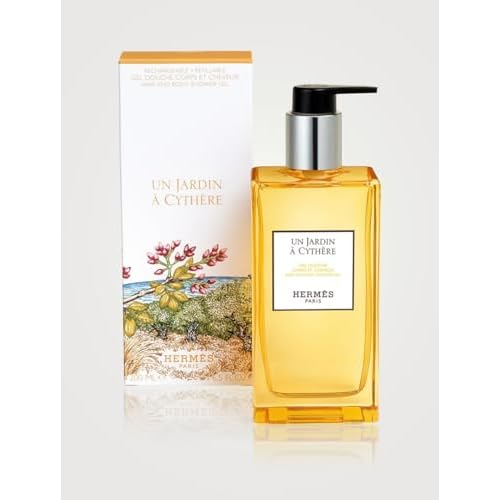 Hermes Un Jardin A Cythere Refillable Hair and Body Shower Gel, 6.5 Ounce (Unisex)