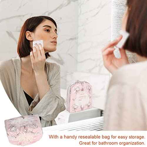 Cotton Pads, Facial Lip & Eye Makeup Remover Pads,100% Pure Cotton Effective Cosmetic Cotton Squares,Hypoallergenic, Lint-Free(222PCS)