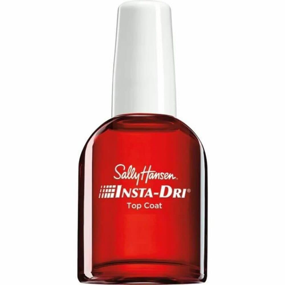 Sally Hansen Insta-Dri®, Clear Top Coat, Quick Dry, Long Lasting, Streak-Free Shine, Clear Nail Polish