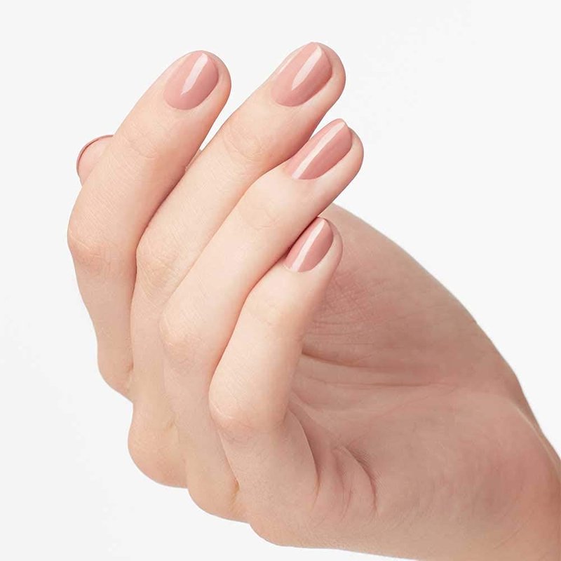 OPI Nail Lacquer Dulce de Leche | Opaque Dark Brown Crème Chip Resistant Nail Polish | Fast Drying, Streak Free