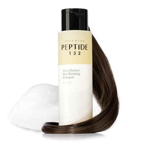 COSRX PEPTIDE 132 Hair Bonding Shampoo - Daily Scalp Treatment for Dandruff, Dry, Itchy or Flaky Scalp - Repairs & Strengthens Damaged Hair with Caffeine & Zinc PCA, For All Hair Types ? 6.76 fl oz