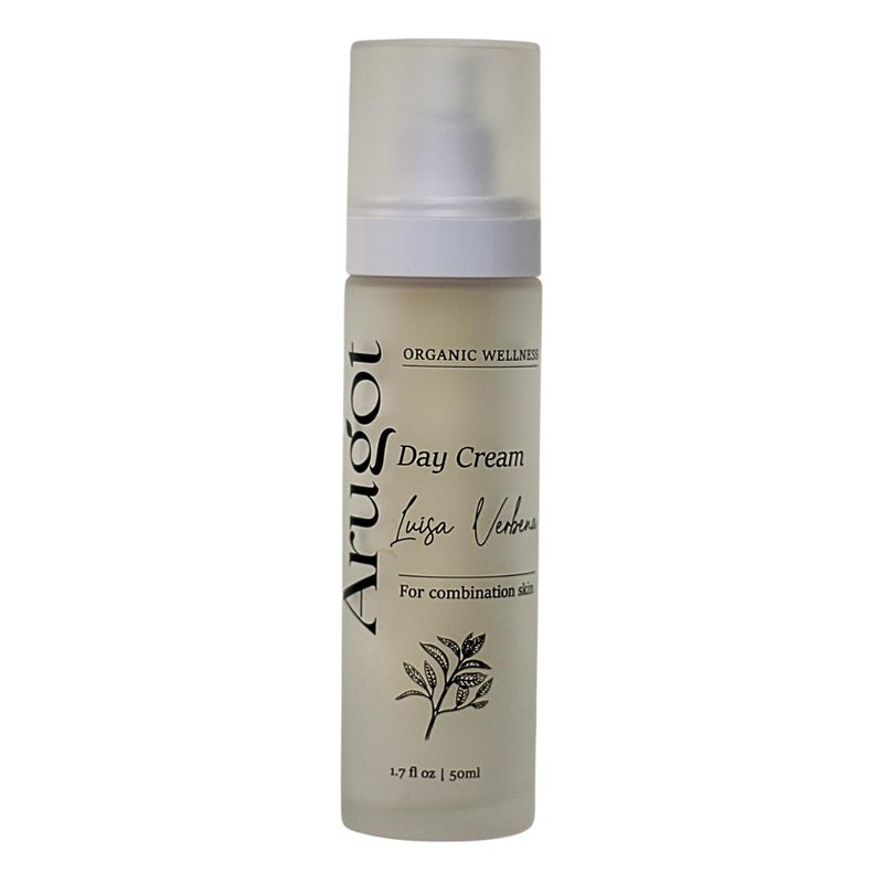 Arugot Luisa Verbena Organic Verbena Day Cream, Skin Moisturizer for Face & Neck, Made in Israel, 1.7 ounces