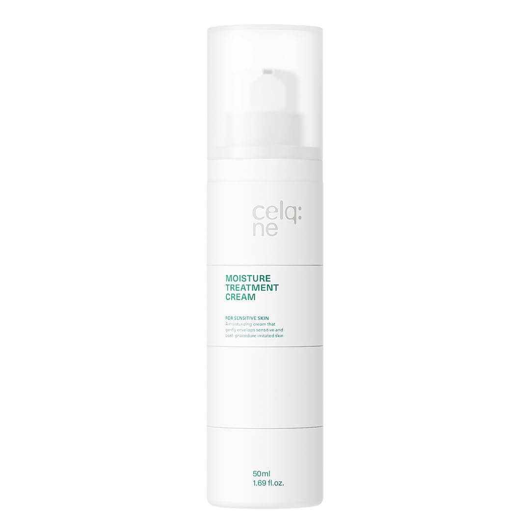 celq:ne celqne Moisture Relief Cream | Daily Face Moisturizer for Soothing Recovery and Repairing Barrier Cream for Sensitive Skin | Korean Dermatologist Developed Skin Care, 1.69 fl oz