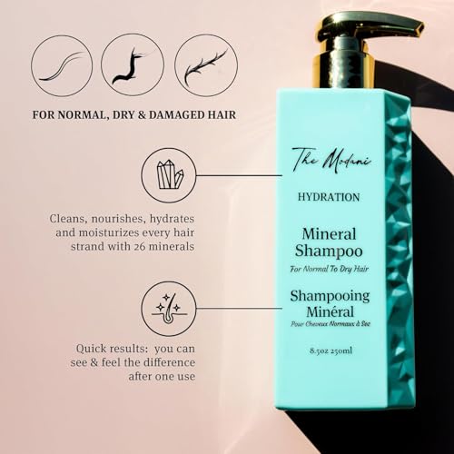Hydration Mineral Kit - Shampoo (8.5oz/250ml), Mineral mud (8.5oz/250ml) and All in one