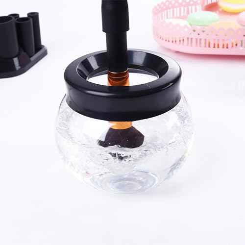 Makeup Brush Cleaner Dryer, Neeyer Super-Fast Electric Brush Cleaner Machine Automatic Brush Cleaner Spinner Makeup Brush Tools