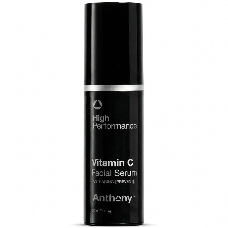 Anthony High Performance Vitamin C Cream Treatment, Advanced Anti-Aging Face Serum with Polypeptides and Salicylic Acid, Dark Spot Corrector Brightening Moisturizer, Hydrates Evens Skin Tone, 1 Fl Oz