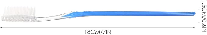 Disposable Plastic Toothbrushes 50pcs Travel Size Soft Bristle Manual Toothbrush Set for Camping Hotel and On-The-go Oral Care