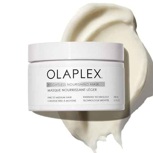 Olaplex Weightless Nourishing Mask: Cuticle Sealing Mask to Hydrate & Volumize Fine to Medium Hair, 200 ml / 6.7 Fl. Oz.