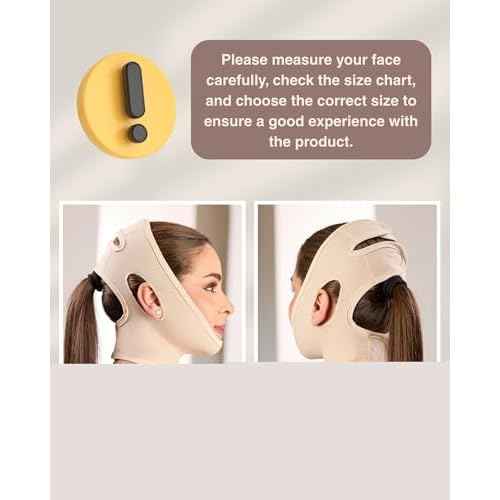 Shape Concept 301 Chin Strap Support Band Neck Bandage Face Chin High Compression