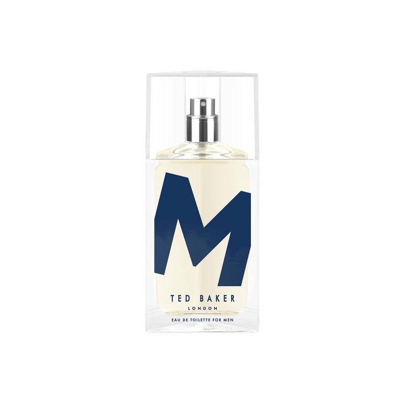 Ted Baker M Eau de Toilette Duo Pack for Men & Teens, Fresh Citrus Spicy Cologne, Long-Lasting Fragrance Set Mandarin, Bergamot, Black Pepper, Amber, Musk 2 x 2.5 fl oz Each