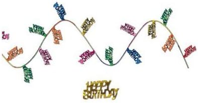 Gleam 'N Flex Happy Birthday Garland