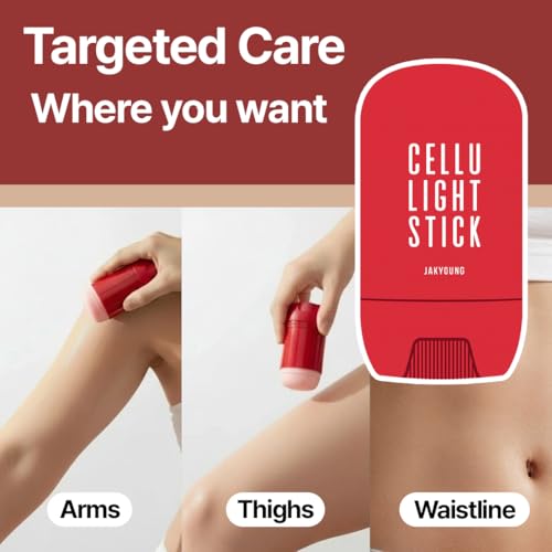 Cellu-Light Body Firming Stick ? Helps Reduce the Appearance of Cellulite & Smooth Uneven Skin Texture | Pink Pepper & Essential Oils | Non-Greasy Massage Balm 1.76 oz (50 g)