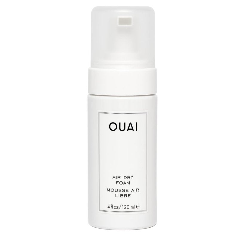 OUAI Air Dry Foam - Hair Mousse for Curly Hair & Beach Waves - Conditioning & Detangling With Kale and Carrot Extract - Paraben, Phthalate and Sulfate Free (4 Oz)
