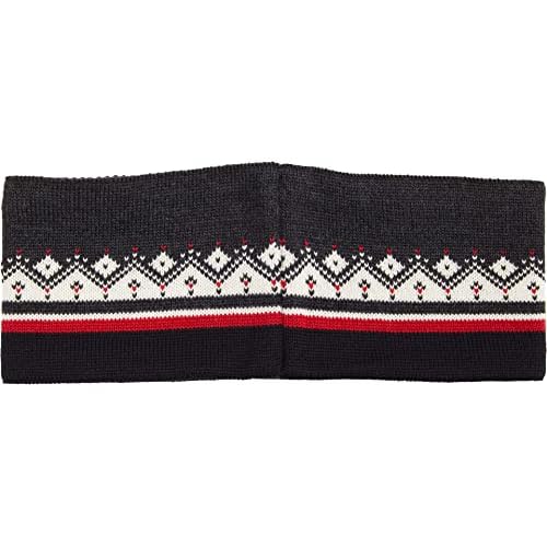 Dale of Norway Moritz Headband E-Dark Charcoal/Raspberry/Off-White/Black One Size