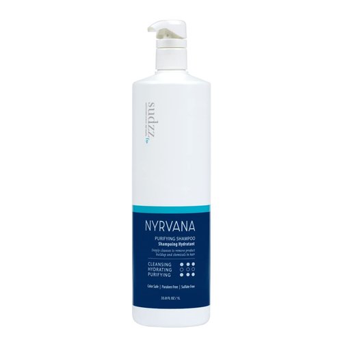 SUDZZFX Nyrvana Purifying – Hair Loss Formula for Men & Women – Protect, Refresh & Go – Color-Treated Routine – Sulfate Free, 33.8 Fl Oz
