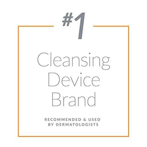Clarisonic Deep Pore Facial Cleansing Brush Head Replacement for Mia 1, Mia 2, Mia Fit, Alpha Fit, Smart Profile Uplift and Alpha Fit X, 4 Count