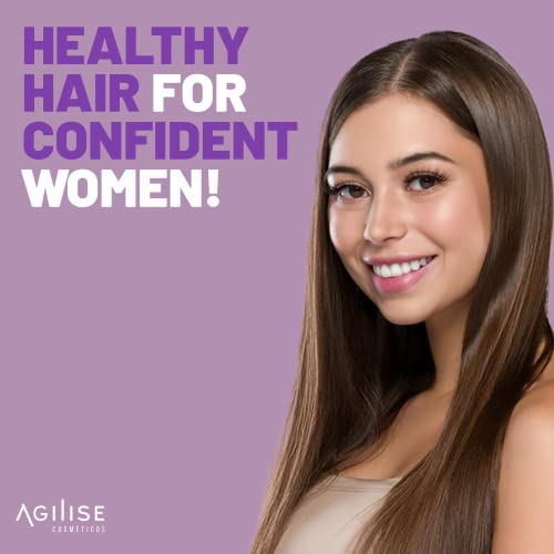 AGILISE UNIKA Hair Straightening Cream, Brazilian Blowout Products, Formaldehyde-Free Hair Straightener Cream, Smoothing for Straight Hair, Straightening Hair Products, Ojon Oil - 33.8 fl oz / 1L
