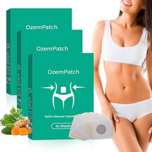 3PCS Rej-uvacare Ozempatch for Women, 90 tablets Ozem Patches for Body, 100% Natural Ingredients - Mild, Safe & Effective, Keep in Good Sh-ape, Firming, Moisturizing