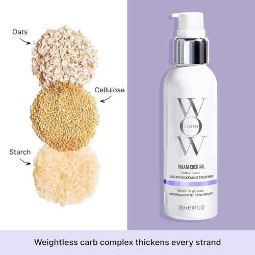 COLOR WOW Dream Cocktail Carb Infused Leave-in Treatment ? Transform Thin Hair to Thick & Full | with Heat Protection