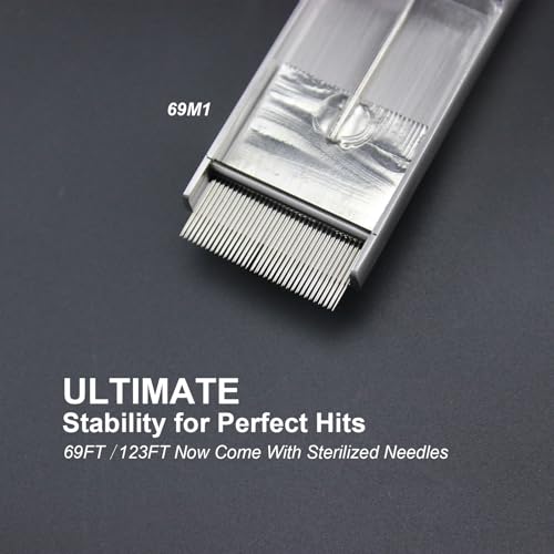 Tattoo Grip for 69 Magnum Needles, CNC-Machined 316L Stainless Steel Big Magnum Grip for Blackout & Cover-up ? Compatible with Rotary & Coil Tattoo Machines (69FT- Mag)