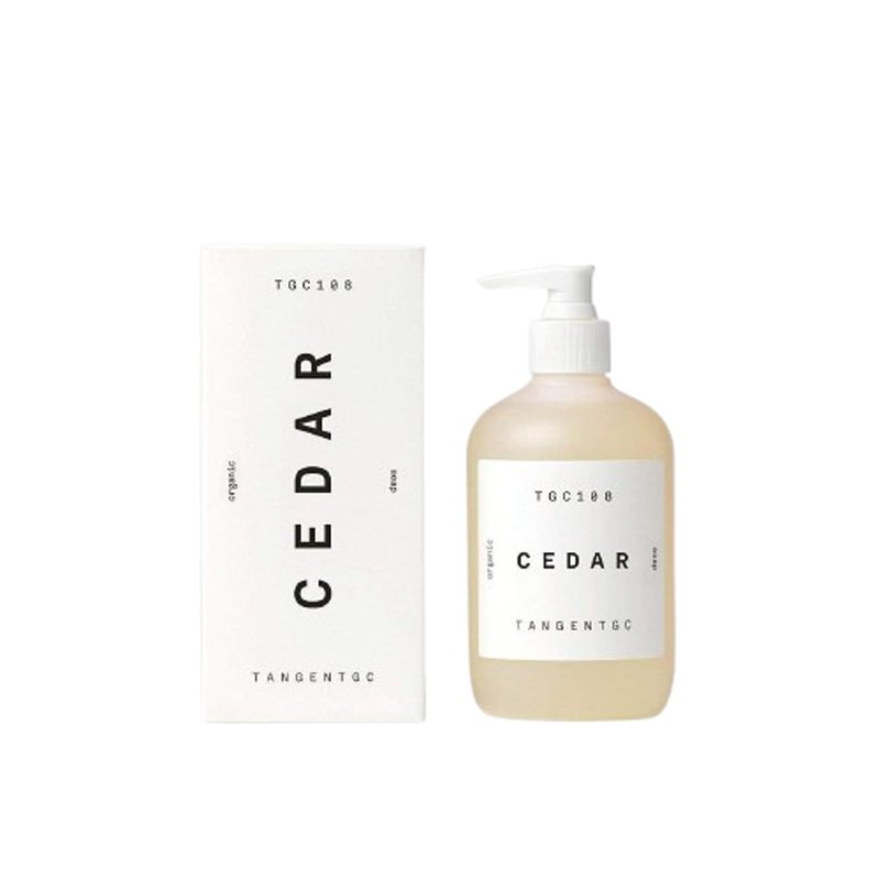 Tangent GC Cedar Organic Hand Soap – Scented Liquid Hand Soap with Warm Dry Wood, Juniper & Wild Berry Notes, Vegan, Cruelty-Free & Fossil Free, Made in Sweden, 350ml