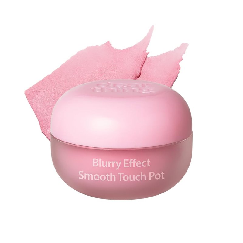 MILKTOUCH dearthing Blurry Effect Smooth Touch Pot - Lip and Blush, Soft Airy Matte Finish, Vivrant Color | Stocking Stuffers for Women (01 Soft Baby, 0.16 Fl Oz)