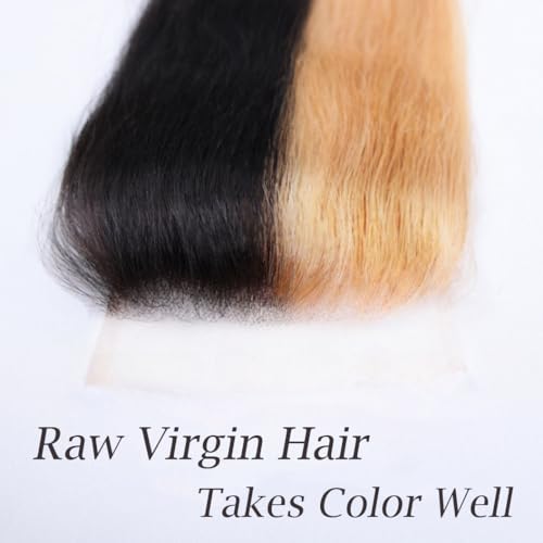 Knots Bleached CindiRiver 5x5 HD Lace Closure Deep Wave Virgin Human Hair With Invisible Real HD Lace, Natural Hairline, Skinlike Lace Frontal Closure Only