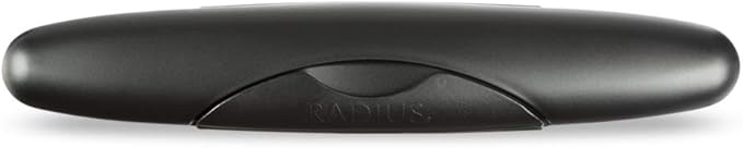 RADIUS Toothbrush Portable Travel Case Kit Standard Toothbrush Soap Razor Case Storage Box for Travel BPA Free 3 Count - Caviar Pearl