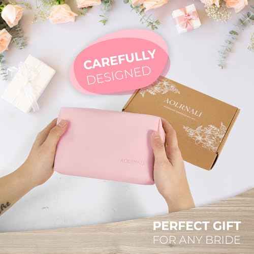 Bridal Emergency Kit for Wedding Day, Wedding Essentials Survival Set for Team Bride, Must-Have 30+ Essentials Travel Kit with Makeup Bag