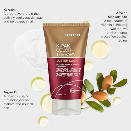 Joico K-PAK Color Therapy Luster Lock Instant Shine & Repair Treatment | For Color-Treated Hair | Boost Color Vibrancy | Repair Breakage | With Keratin & Argan Oil