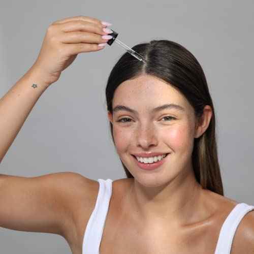 Cliganic Organic Castor Oil, 100% Pure (1oz Glass Bottle with Eyelash Kit) - For Eyelashes, Eyebrows, Hair & Skin