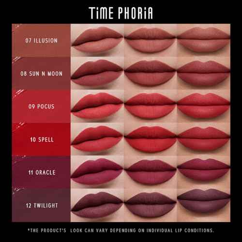 ETERNAL LIP MATTE-Long Lasting Lip Stain, Waterproof & Transferproof Lip Tint, Mask-friendly, Matte Finish Lipstick, Lightweight, High Coverage, Stocking Stuffers Teengirls (10 LOVE SPELL)