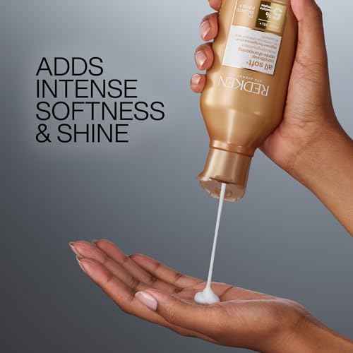 Redken All Soft Conditioner For Dry Hair - Moisturizes & Provides Intense Softness With Argan Oil, For All Hair Types