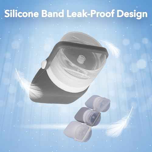 1oz Silicone Travel Bottles for Toiletries (4-Pack), TSA Approved Leakproof Toiletry Bottles with Locking Lid, Refillable Travel Size Containers for Shampoo, Body Wash, Camping & Trips