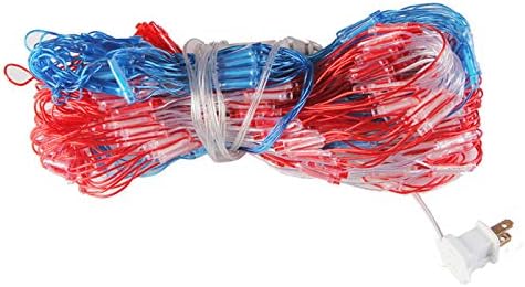 YULIANG LED American Flag Lights,6.5ft*3.2ft Waterproof Led Flag Net Light Outdoor for 4th of July Decorations,Independence Day,Memorial Day, Festival, Garden,Outdoor Christmas Decoration