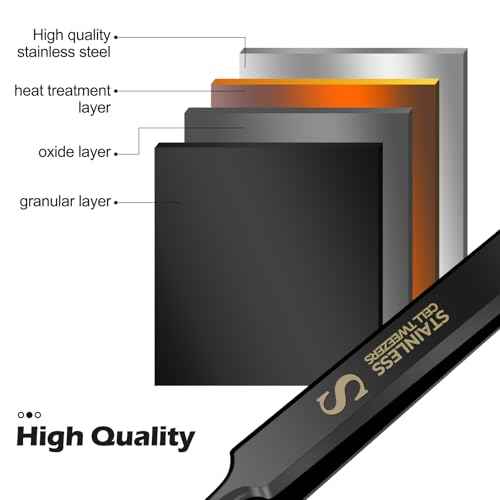 WSYUB Professional Blackhead Tweezers and Ingrown Hair Tweezers, Stainless Steel Blackhead Remover Tools, Tweezer for Women Facial Hair