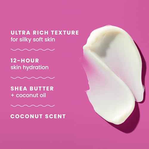Hawaiian Tropic After Sun Body Butter with Coconut Oil, 8oz After Sun Lotion, Beach Essentials, Summer Vacation Essentials, Tan Extender Lotion, Coconut Body Butter, 8oz