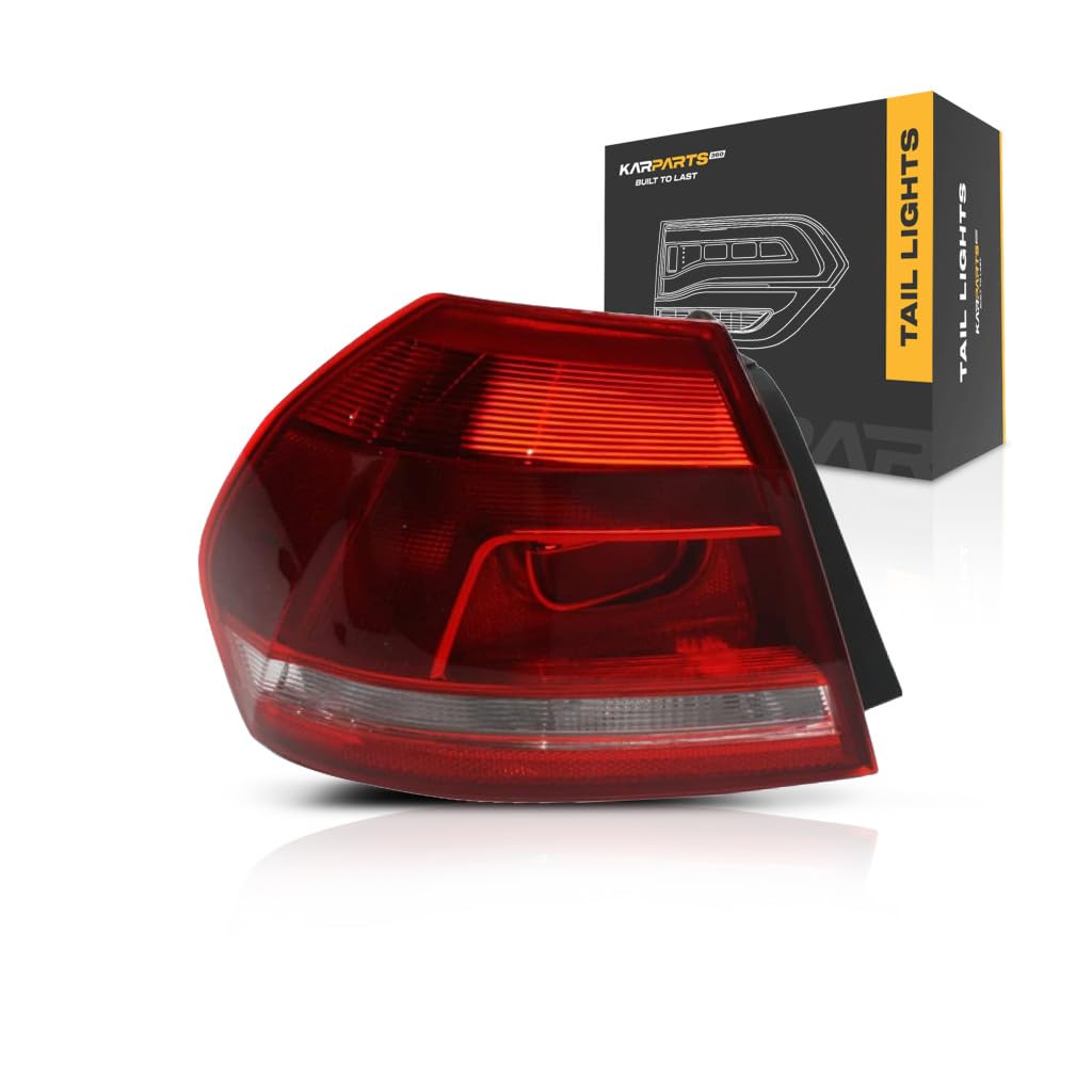CarLights360 For Volkswagen Passat 2012-2015 Tail Light Assembly Driver Side DOT Certified VW2804108N