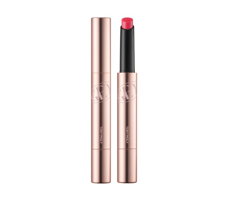 TONYMOLY Get It Tint Glaze Balm – Hydrating & Plumping Tinted Lip Balm with Nourishing Oils, Glossy Finish Lip Tint Crayon, Korean Glow Lip Gloss, Cotton Candy Shade