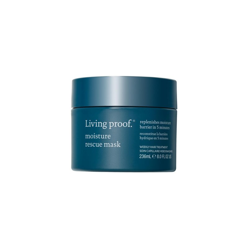 Living proof Moisture Rescue Hair Mask & Deep Conditioner for Dry & Damaged Hair, Deep Conditioning Repair Treatment, 8 oz