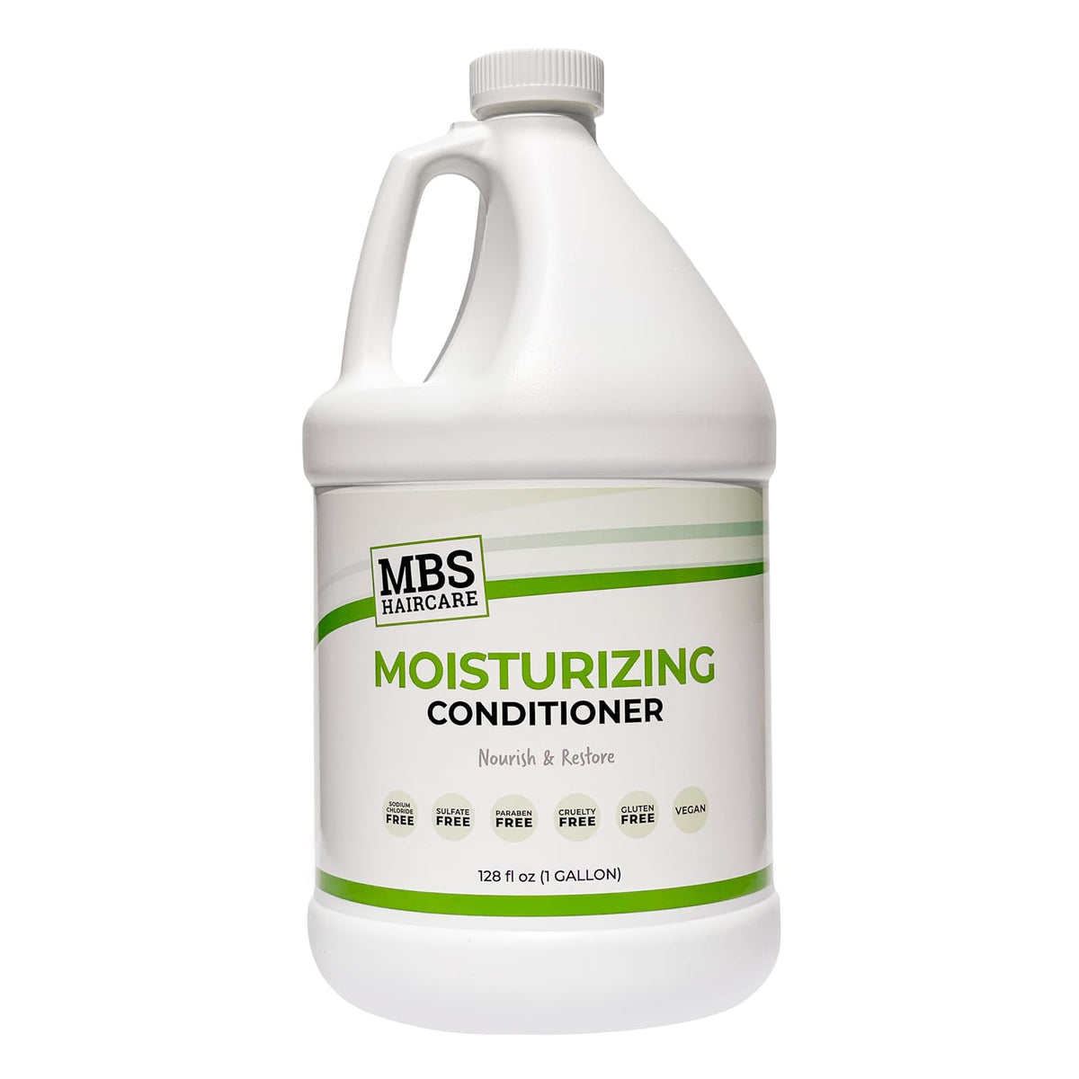MBS Haircare Professional Gallon Moisturizing Conditioner – Sulfate-Free, Vegan Hair Repair with Botanicals & Lavender