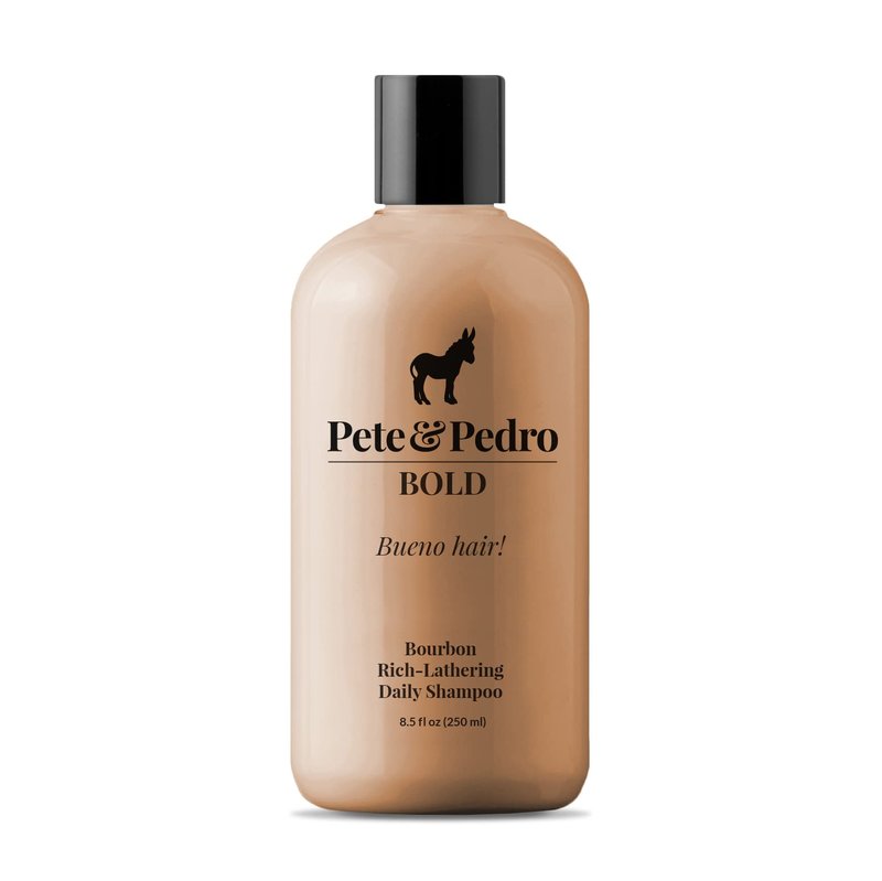 Pete & Pedro Bold & Cowboy Hair Care Daily Shampoo & Conditioner Set | Macho, Manly Bourbon& Tobacco Scent – Smells Incredible | Amazing Lather, Hydrates Hair | As Seen On Shark Tank, 8.5 oz. Each