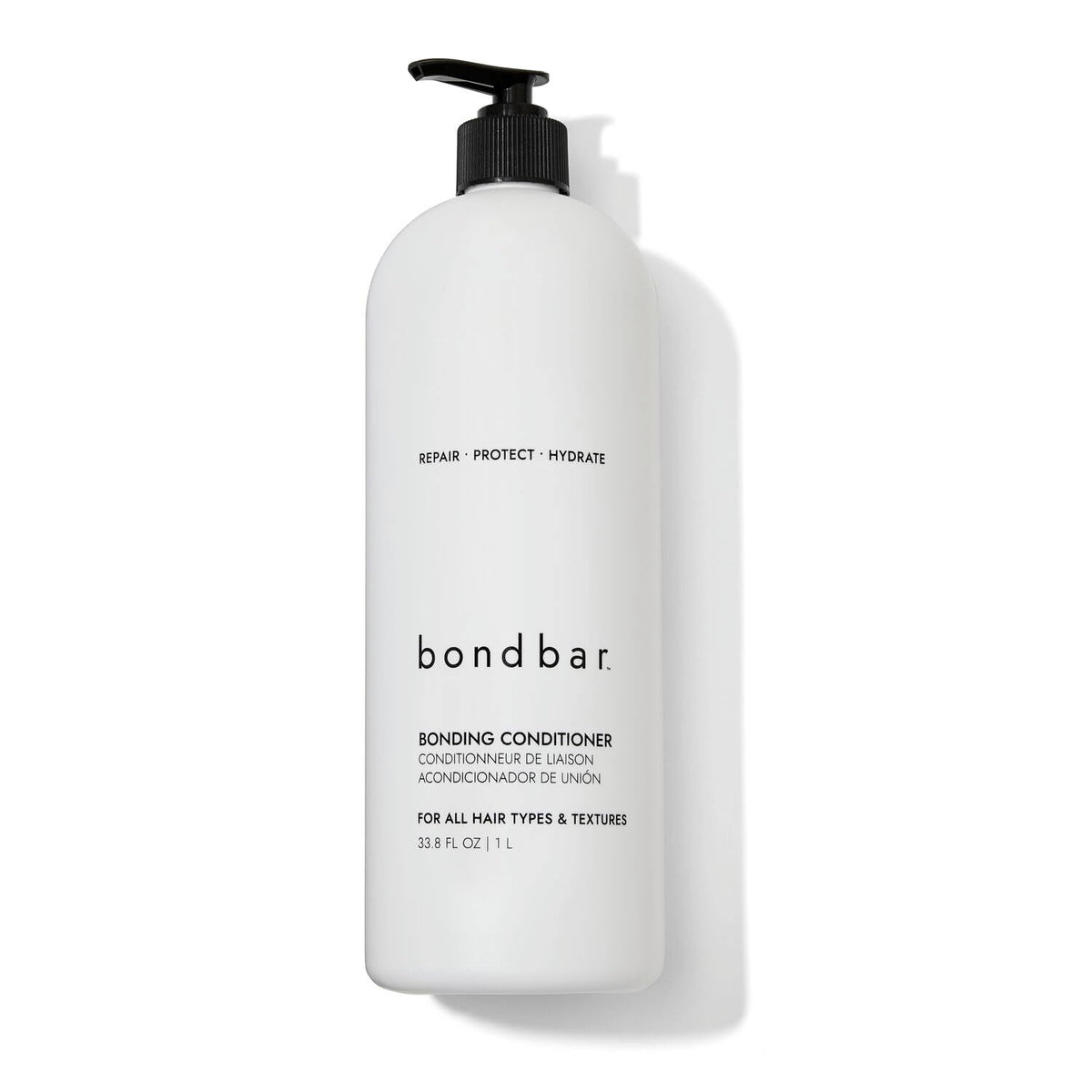 Bondbar Conditioner for Damaged Hair, Repairs, Protects, Strengthens & Hydrates All Hair Types & Textures, Vegan, CrueltyFree, 33.8 fl oz