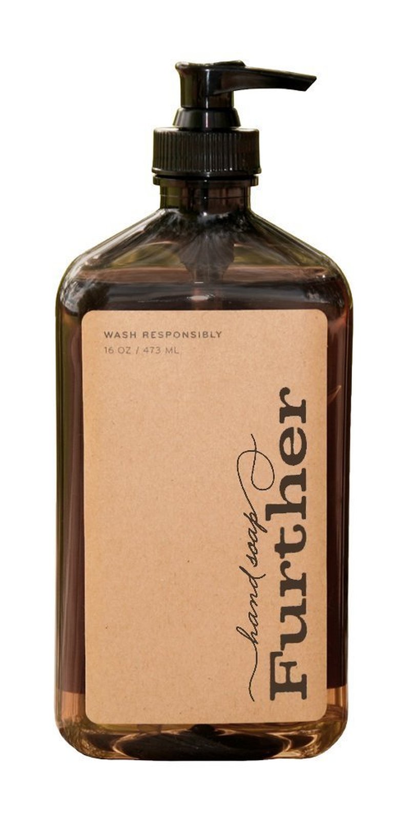 Further Moisturizing Glycerin Hand Soap, 16 Fl Oz Natural Liquid Soap - Gentle & Sustainable