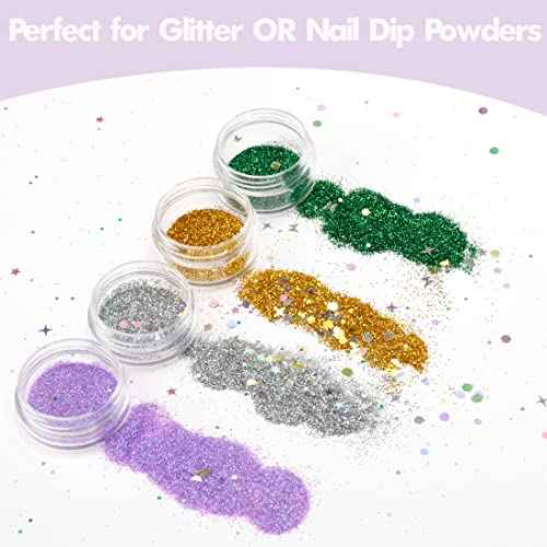 5 Gram Sample Containers with Lids, 50 Count 5ML Sample Jars, Empty Cosmetic Containers with Lids, Small Makeup Travel Containers for Glitter, Lotion, Cream, Beads, with Labels, Mini Spatulas
