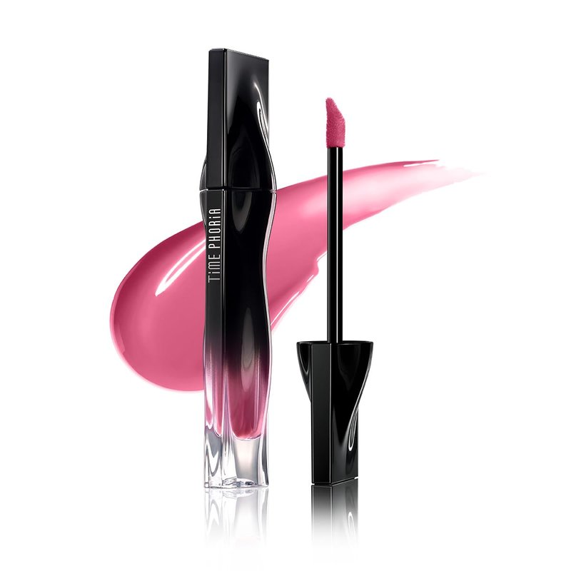 TIMEPHORIA Stellar Dust Lip Stain 03, Transfer-Proof & Smudge-Proof Lip Gloss, Cool Tone Pink Tinted Glossy Finish, High-Pigment Vibrant Color, Hydrating Lightweight Long-Lasting Lip Makeup for Women
