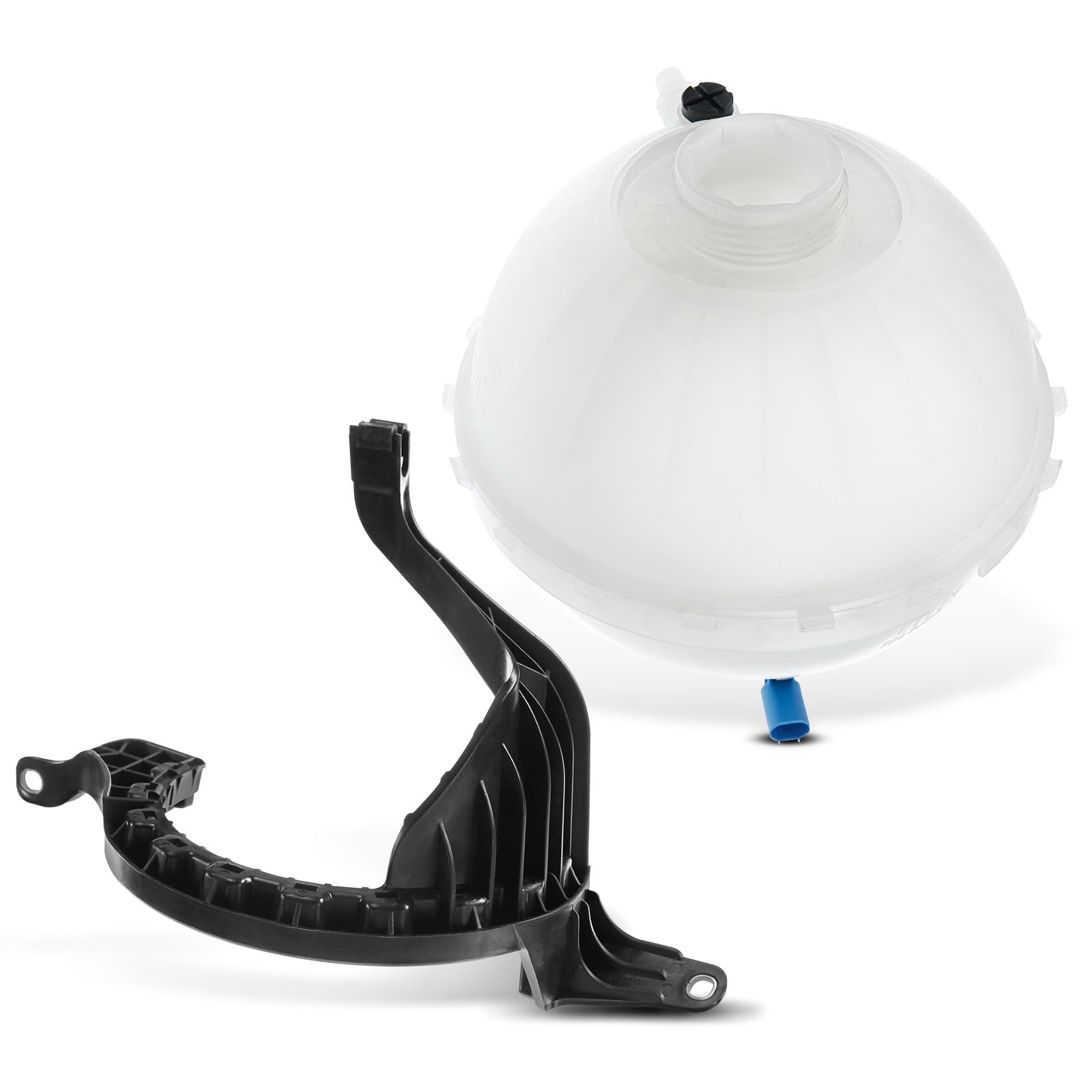 YHTAUTO Engine Coolant Recovery Overflow Reservoir Expansion Tank W/Bracket & Sensor For BMW 528i 528i xDrive 2012-2016 2.0L Sed