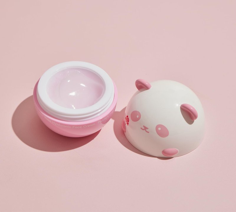 TONYMOLY Panda’s Dream Rose Hyaluronic Face Cream – Hydrating Moisturizer for All Skin Types – Calms, Soothes & Softens Skin – Korean Skincare, 5 oz