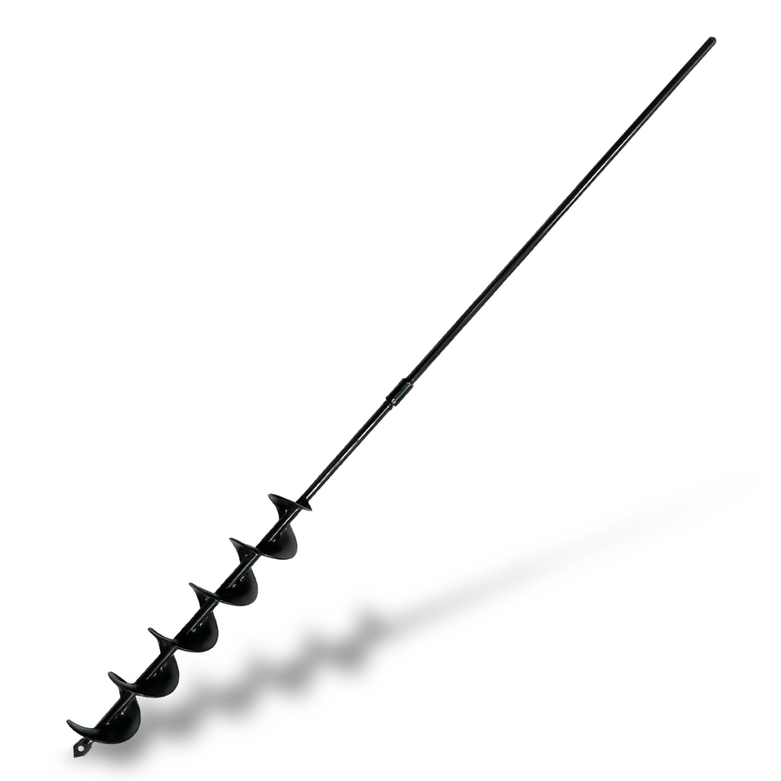TCBWFY 2x32 Inch Auger Drill Bit for Planting - Long Handle Easy Planter Garden Auger - Bulb & Bedding Plant Augers - Post Hole Digger for 3/8”Hex Drive